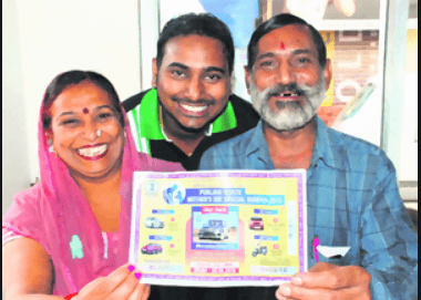 Shashi- the fourth biggest lottery winner in India
